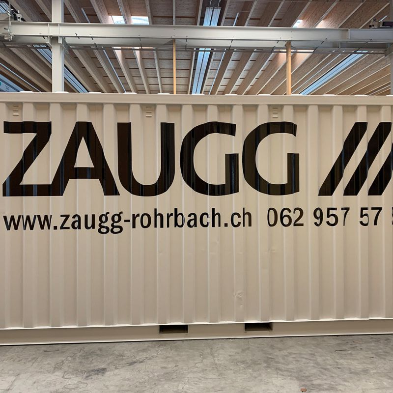 container beschriftung mit geschnittenem logo container beschriftung mit geschnittenem logo